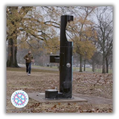 Freeze-Resistant Drinking Fountain