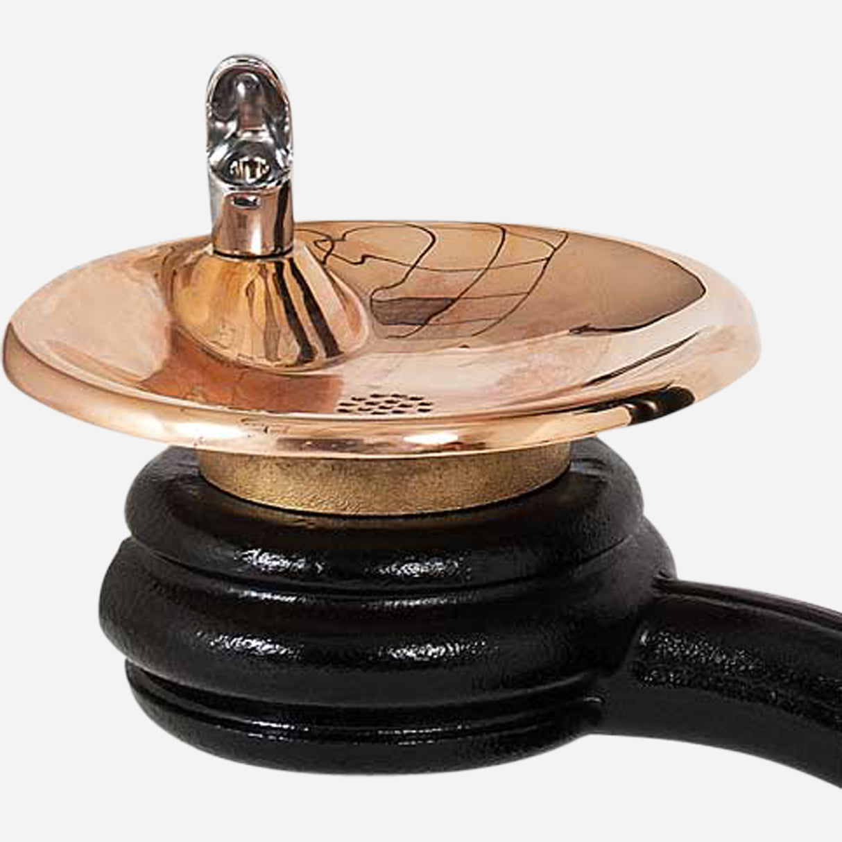 Murdock M-C76B Series Pedestal Drinking Fountain with Dual Height Bowls for Public Spaces