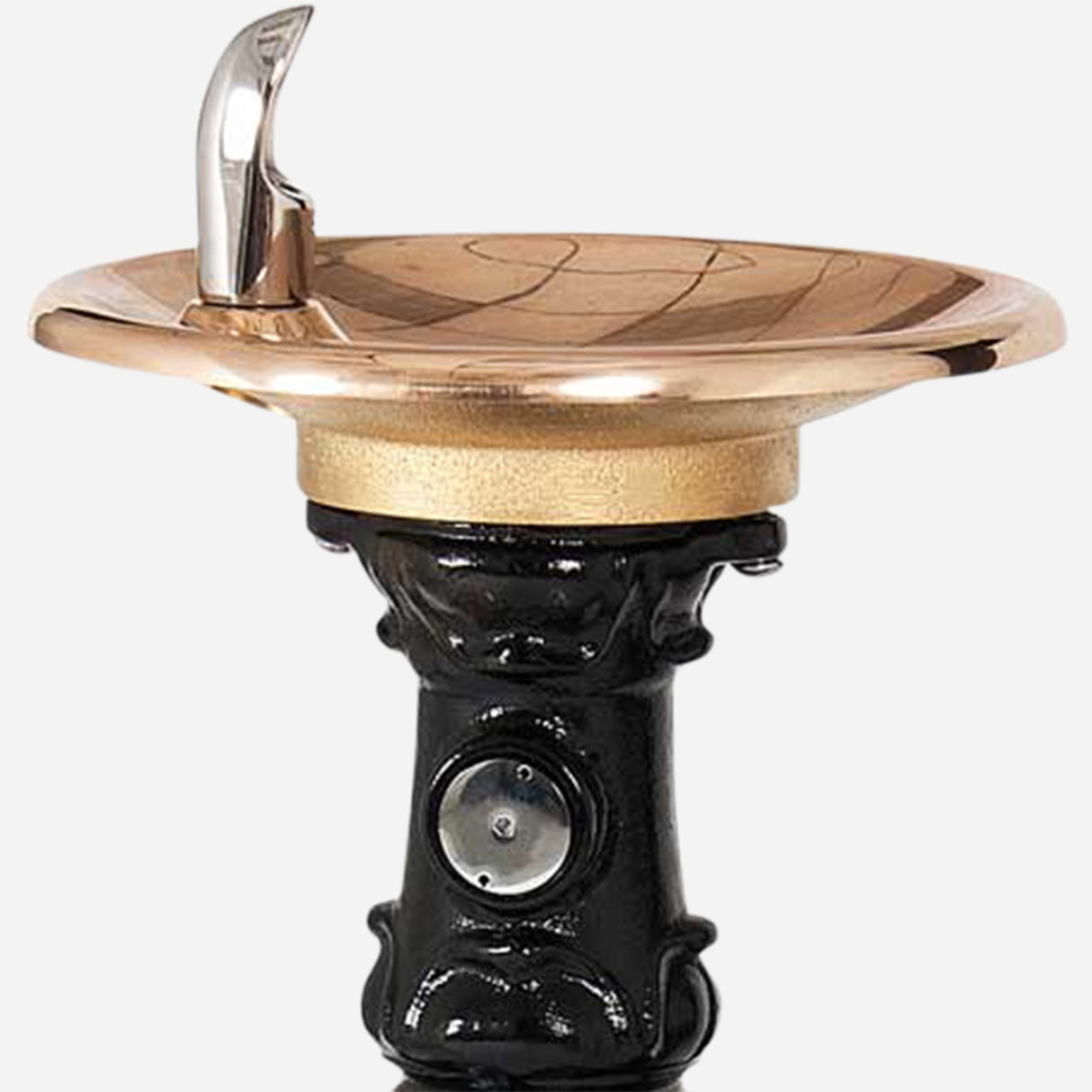 Murdock M-C76E Series Pedestal Drinking Fountain with Three Bowls & Victorian Design