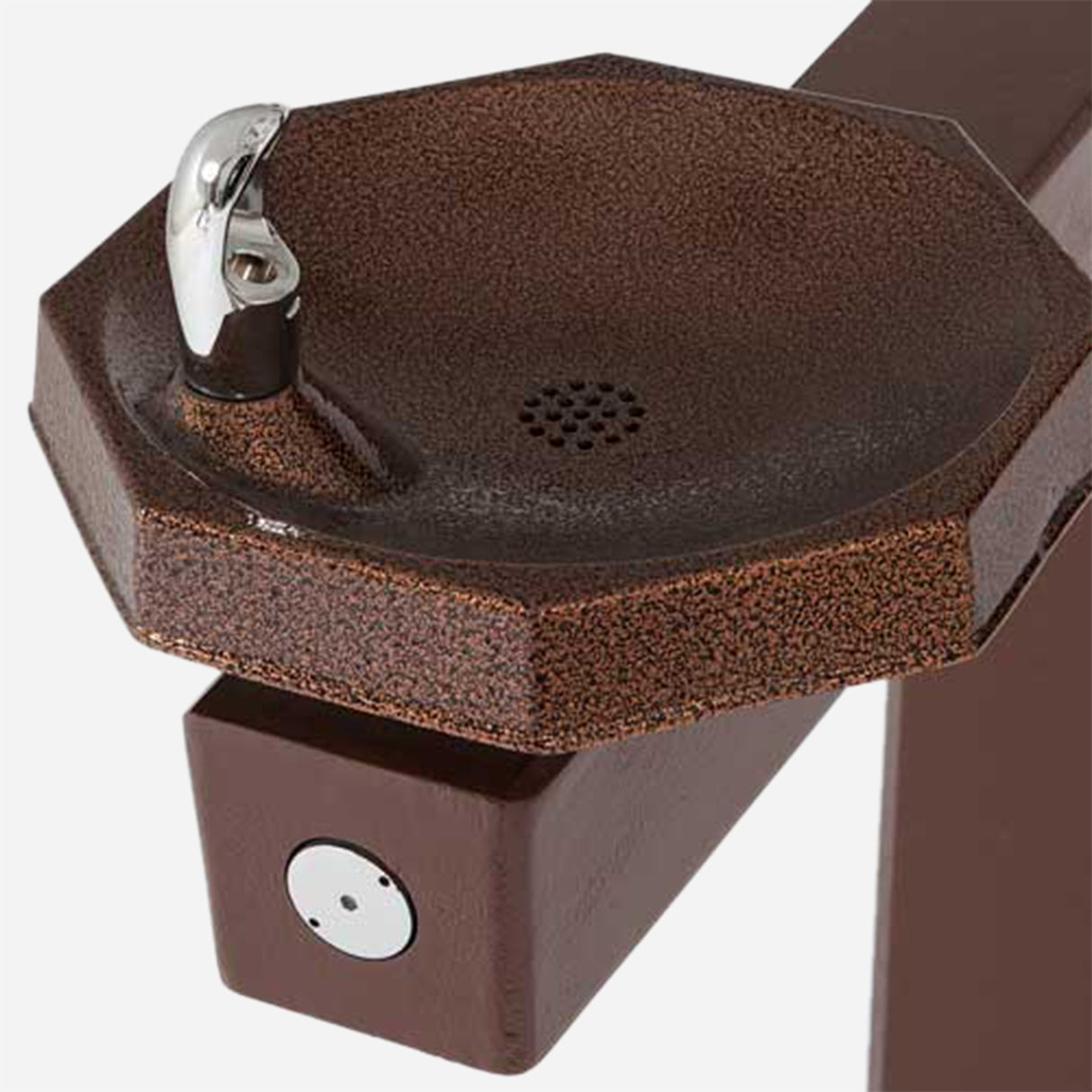 Murdock M-43A Series Architectural Pedestal Drinking Fountain with Bowl on Arm