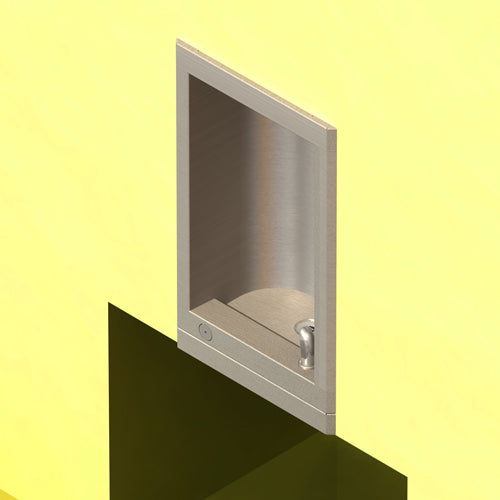 Murdock A181 | Recessed Wall-Mounted Drinking Fountain with Vandal-Resistant Design