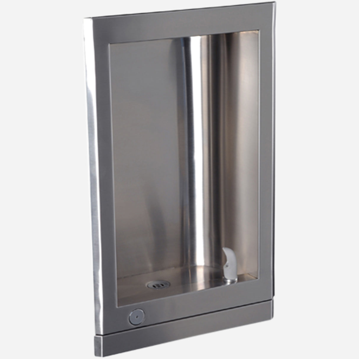 Murdock A181CUSP | Recessed Stainless Steel Drinking Fountain with Cuspidor