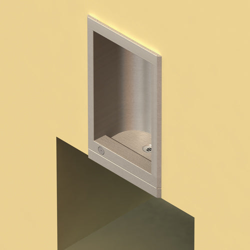 Murdock A180CUSP | Wall-Mounted Stainless Steel Cuspidor with Vandal Resistant Design