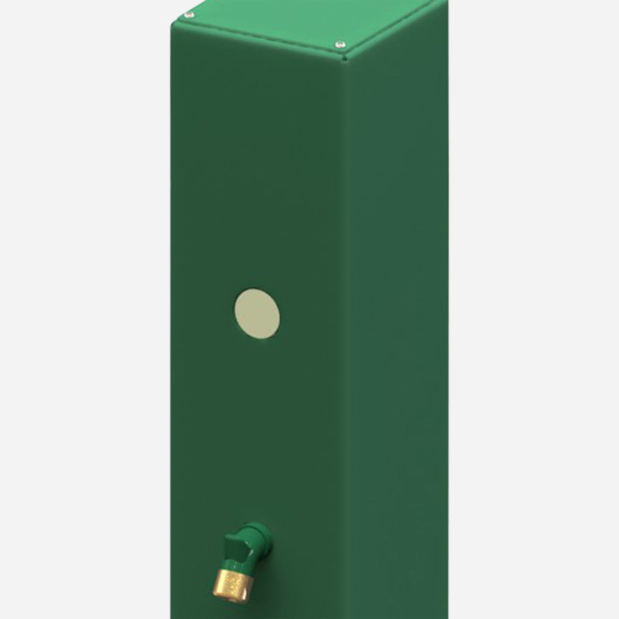 Murdock M-844 | Push Button Square Jug Filler for Campgrounds with Self-Closing Activation