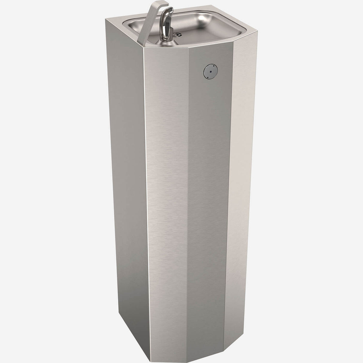 Murdock GSF55 | Pedestal Stainless Steel Drinking Fountain with Vandal-Resistant Design