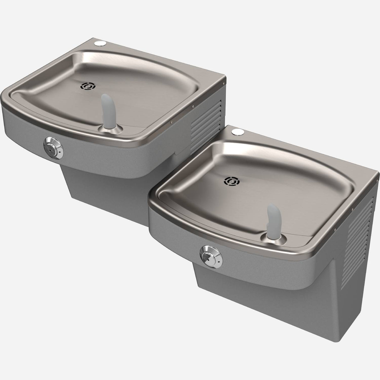 Murdock A172.8-UG-VR Series Wall-Mounted Bi-Level Water Cooler with Vandal-Resistant Features