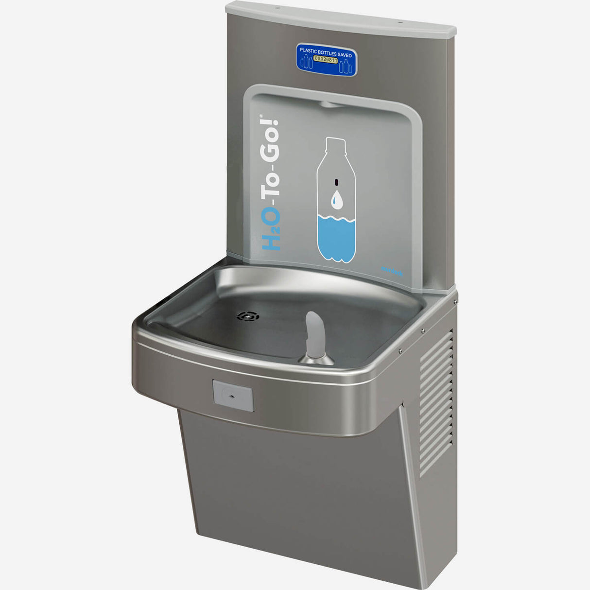 Murdock A171.8-UG-BF12 Series Wall-Mounted Water Cooler with H2O-to-Go! Touchless Bottle Filler
