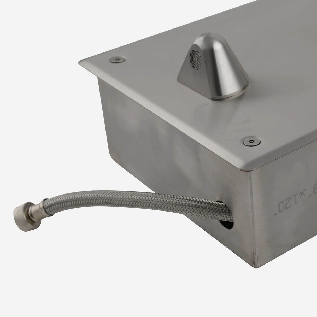 Murdock M-824 | Outdoor Stainless Steel Flush Wall Mount Water Refill Station