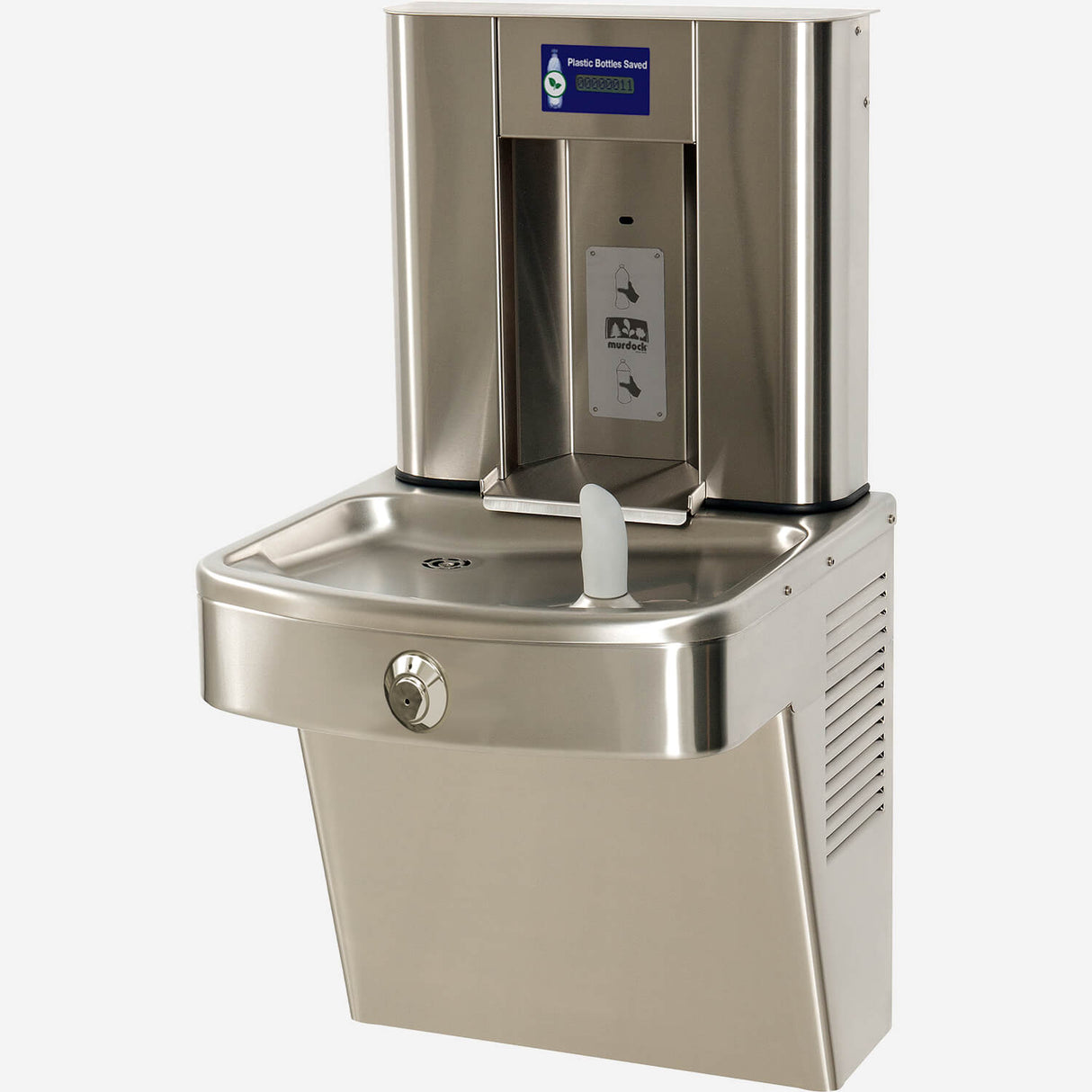 Murdock A171.8-UG-VR-D1-BFS | Wall-Mount Water Cooler with Heavy Duty Bottle Filler & Refrigeration