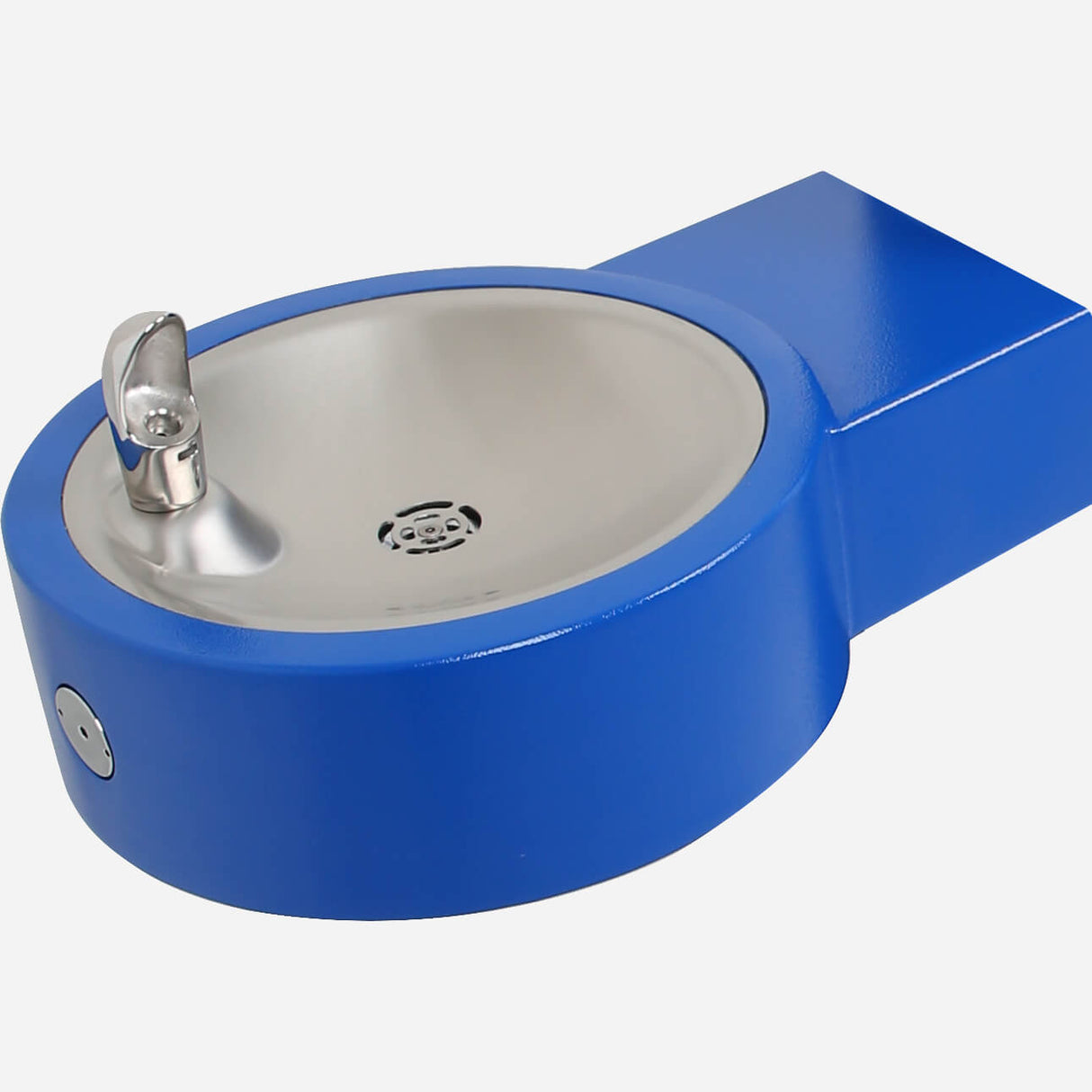 Murdock GRC75 | Wall-Mounted Round Stainless Steel Drinking Fountain w/ Vandal Resistance