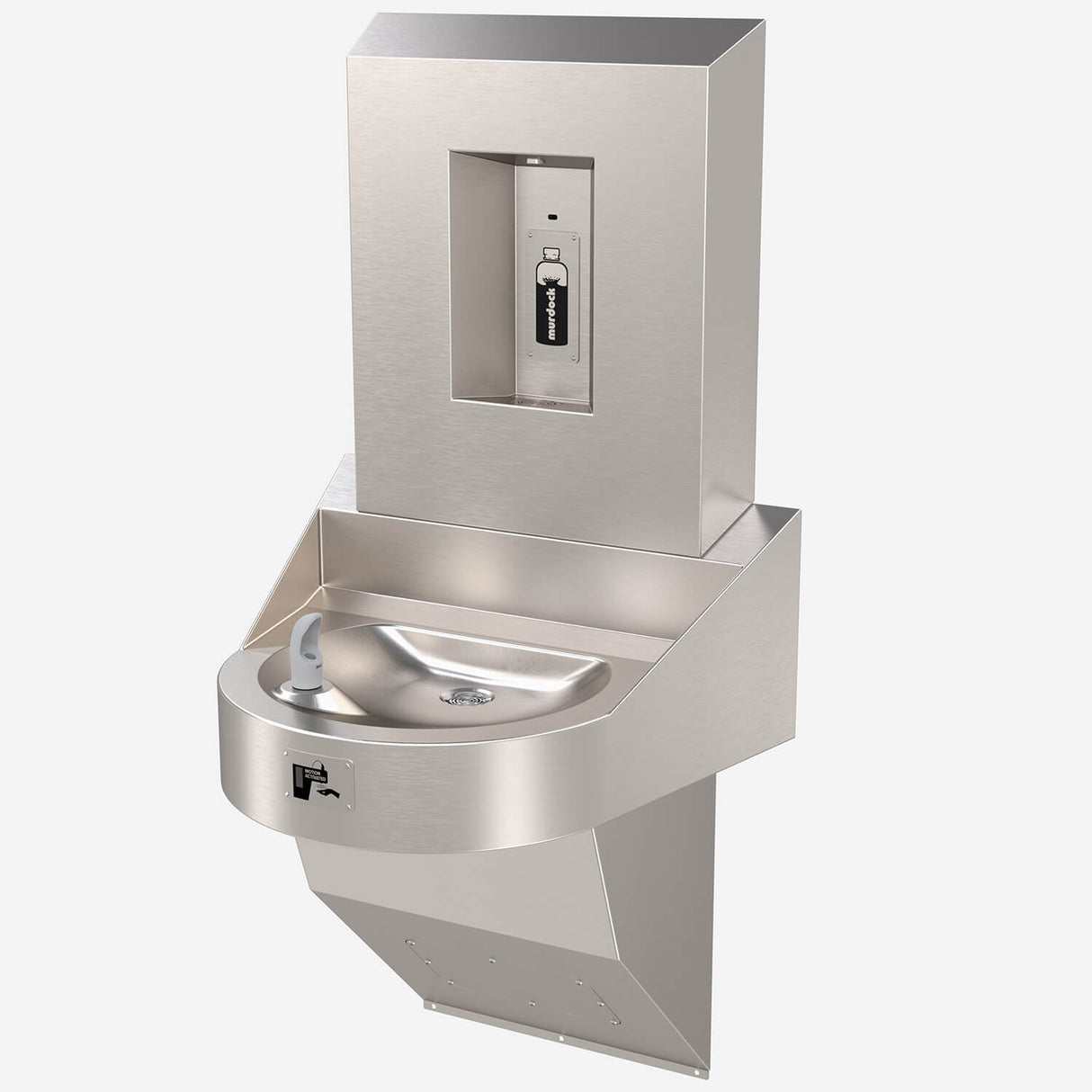 Murdock M-DFBF | Wall-Mounted Drinking Fountain with Sensor-Activated Bottle Filler