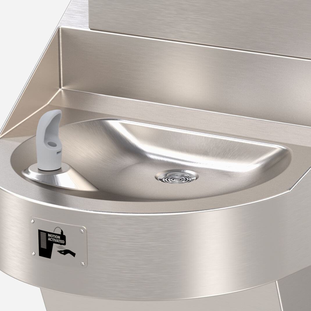 Murdock M-DFBF | Wall-Mounted Drinking Fountain with Sensor-Activated Bottle Filler