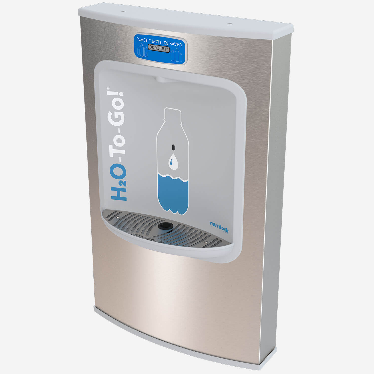 Murdock BF16 Series Wall-Mounted H2O-to-Go! Touchless Bottle Filling Station