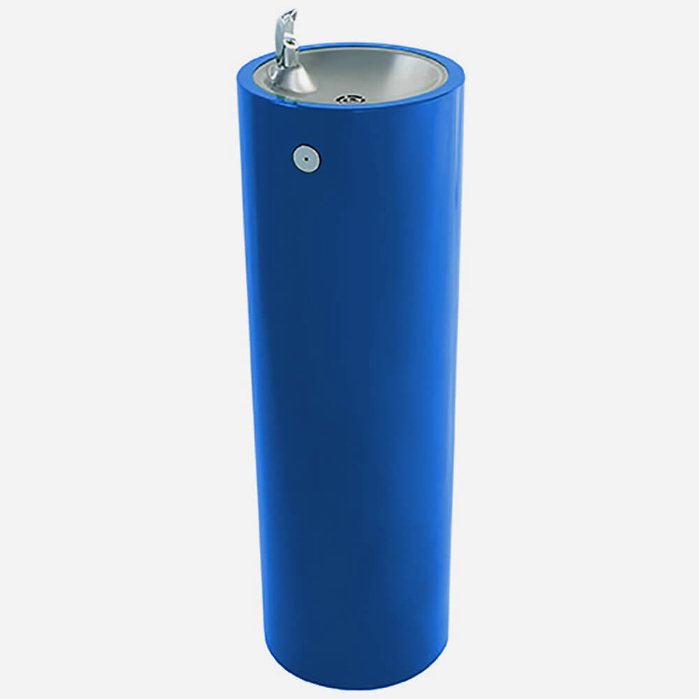 Murdock GRF35 | Pedestal-Mounted Outdoor Drinking Fountain w/ Vandal-Resistant Design