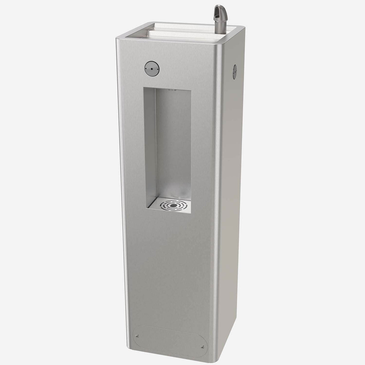 Murdock ECO-DF-BF Series Economy Outdoor Pedestal Drinking Fountain with Bottle Filler