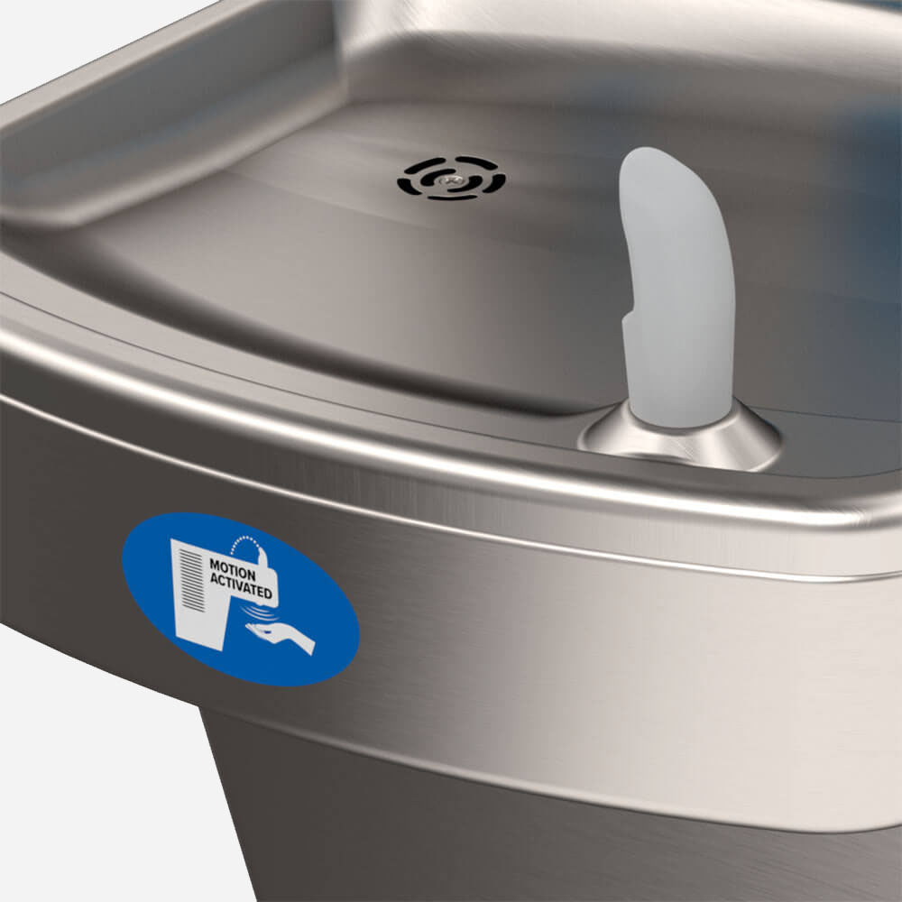 Murdock A172.8-UG-SOC Series Sensor-Activated Bi-Level Water Cooler with Bottle Filler