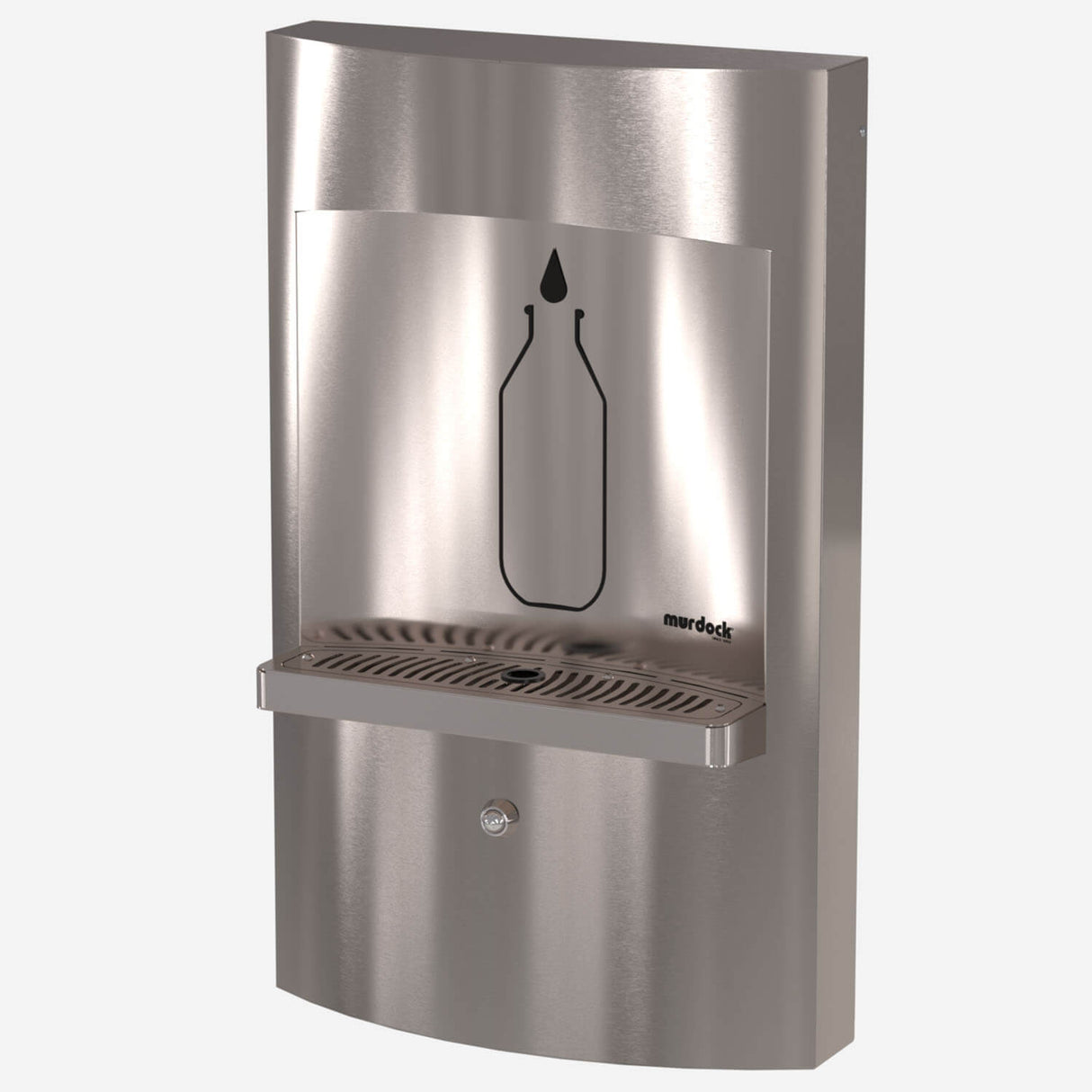 Murdock BF15S Series Wall-Mount Pushbutton Non-Refrigerated Bottle Filler with SpringH2O Technology