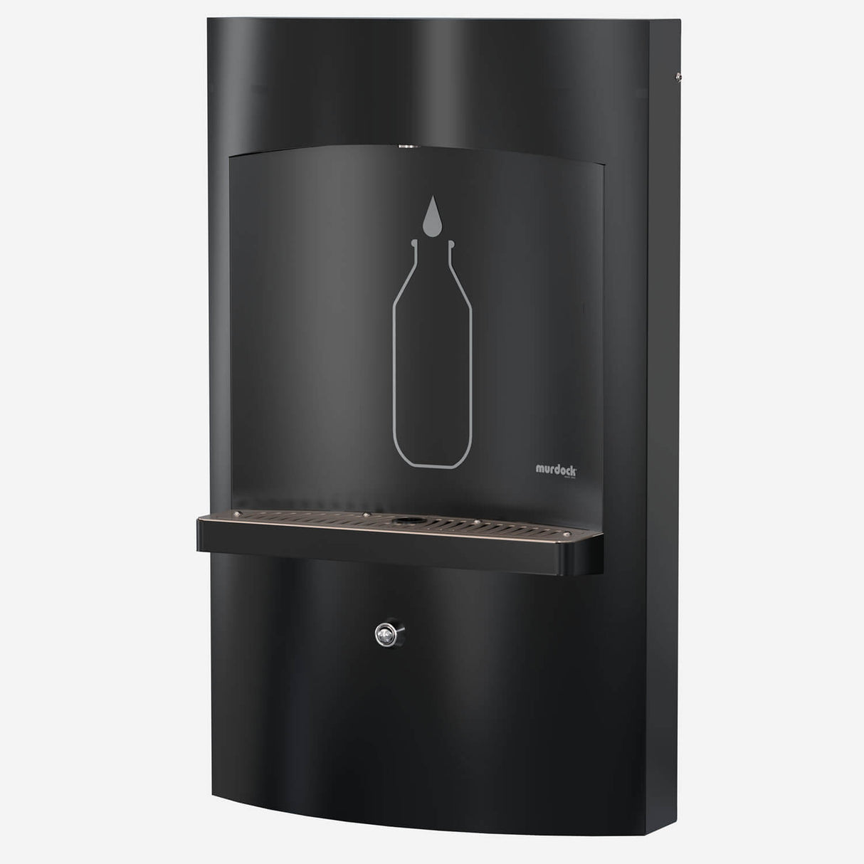 Murdock BF15S Series Wall-Mount Pushbutton Non-Refrigerated Bottle Filler with SpringH2O Technology