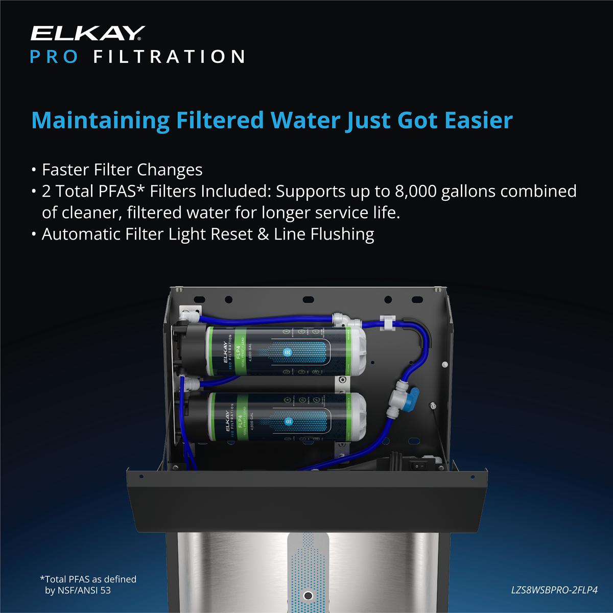 Elkay LVRC8WSPRO-2FLP4
