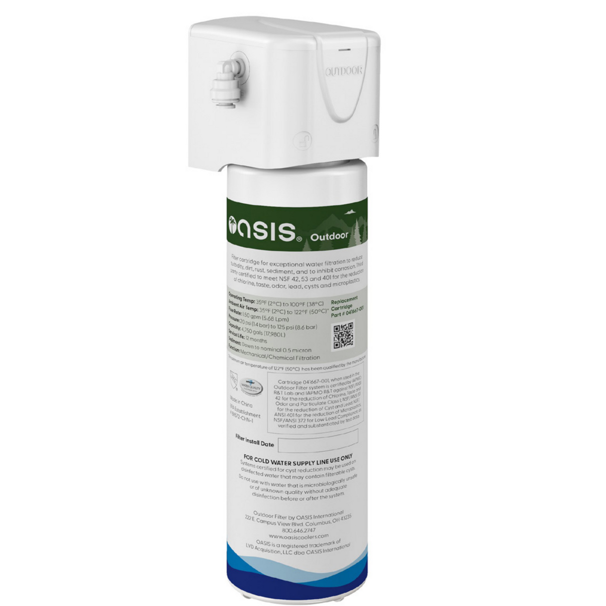 Oasis 041666-001 | Outdoor Filter Head