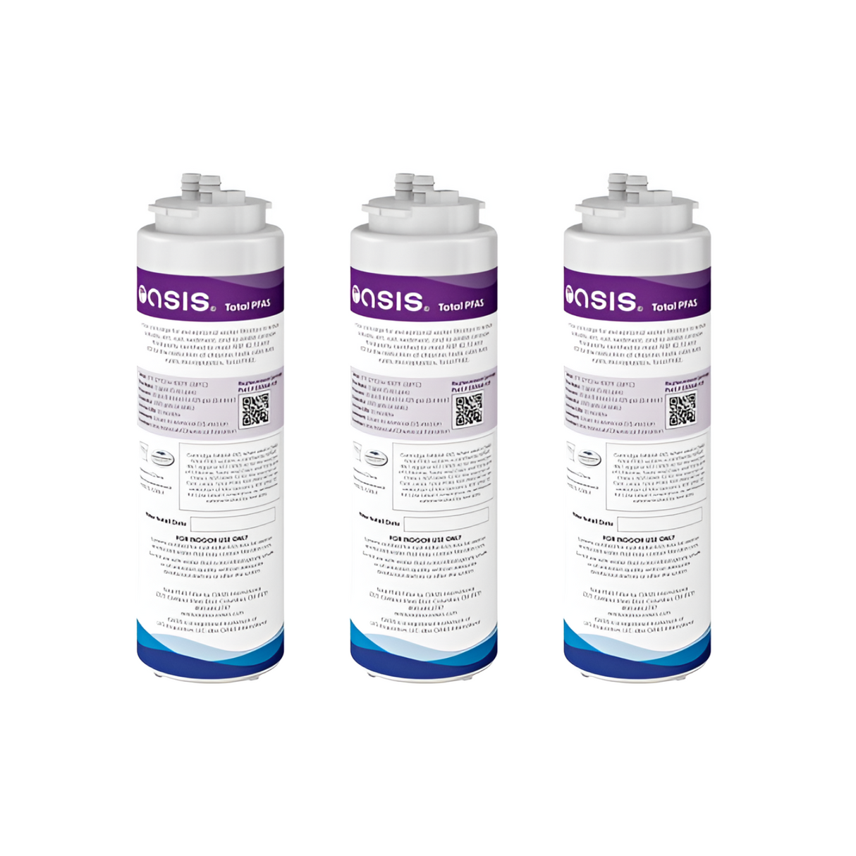 Oasis 041668-001 Total PFAS Replacement Cartridge 3 Pack