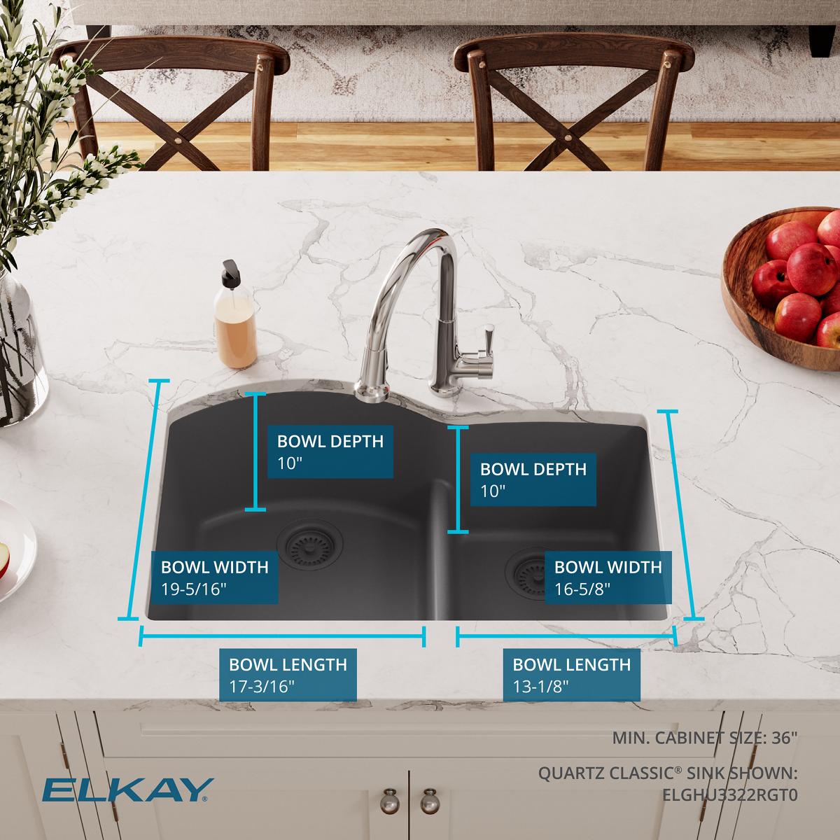 Elkay ELGHU3322RGT0