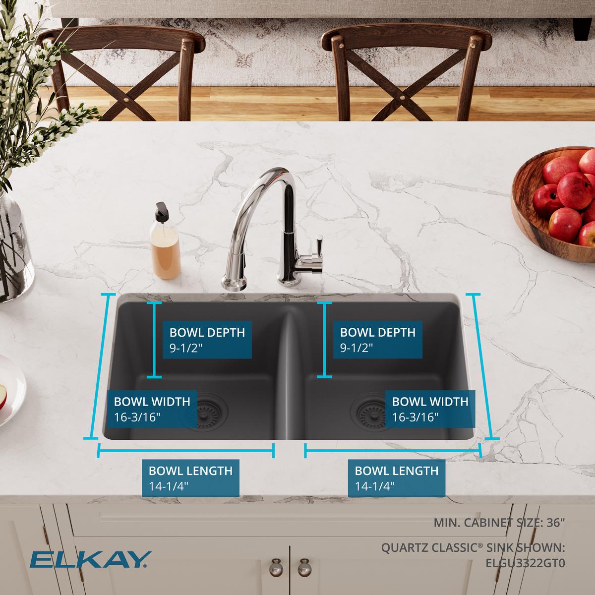 Elkay ELGU3322GT0
