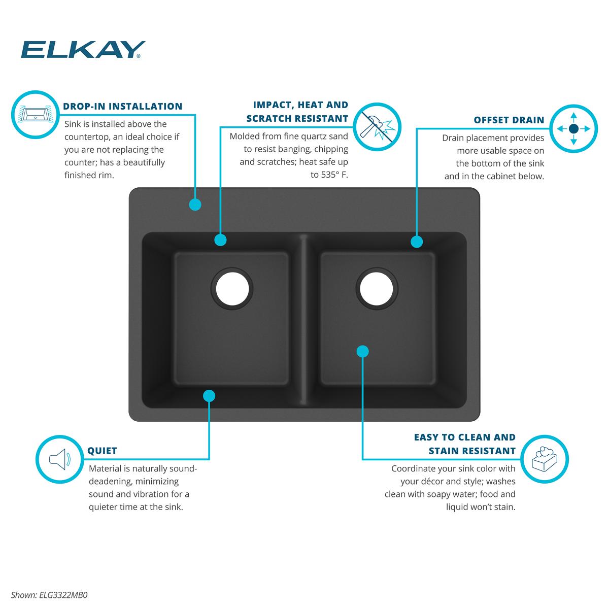 Elkay ELG3322MB0