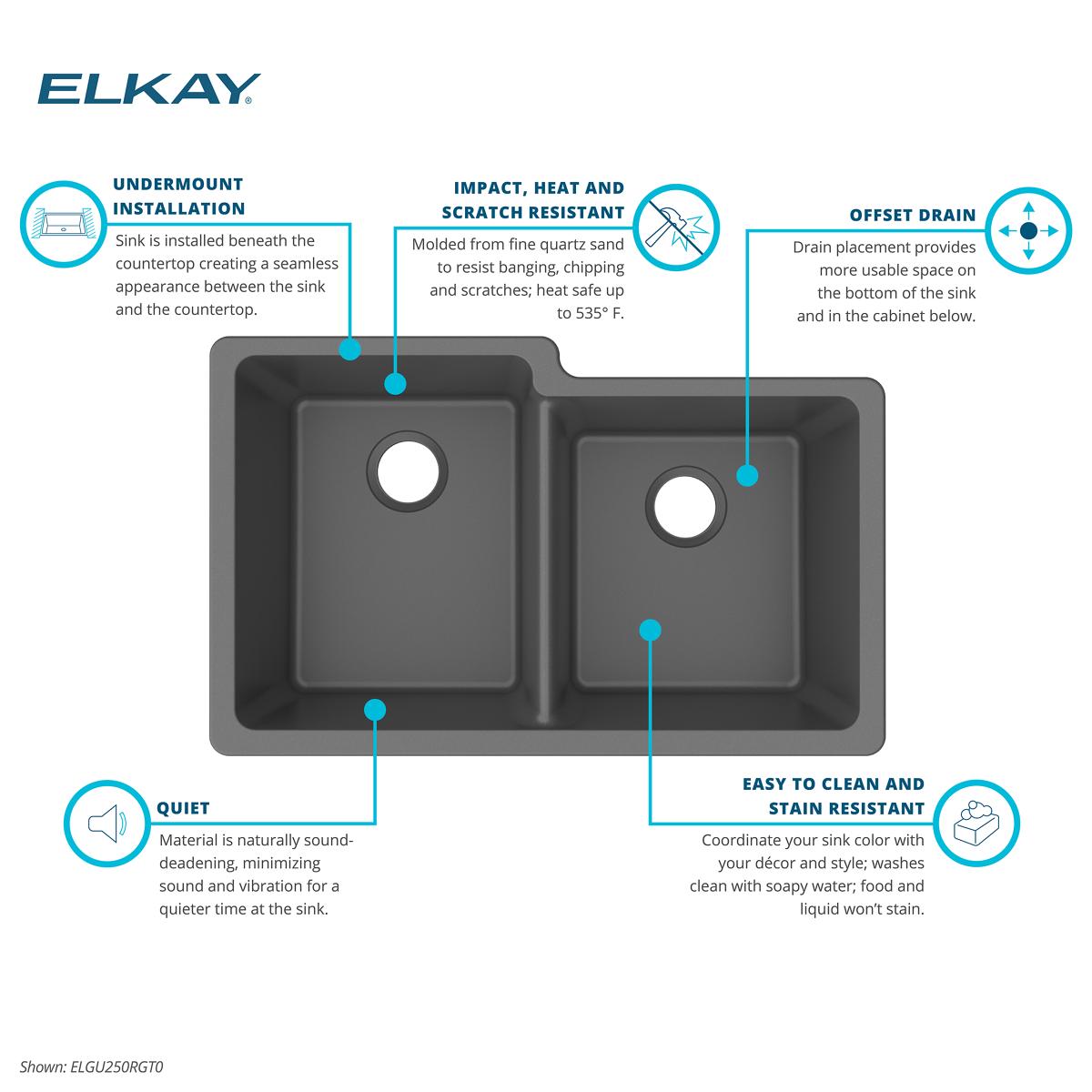 Elkay ELGU250RGT0