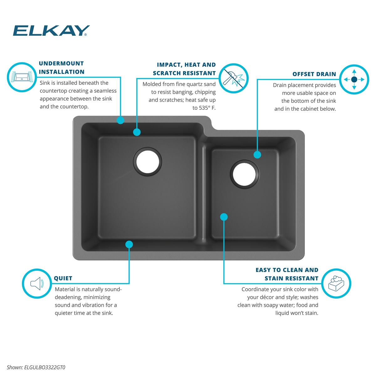Elkay ELGULBO3322GT