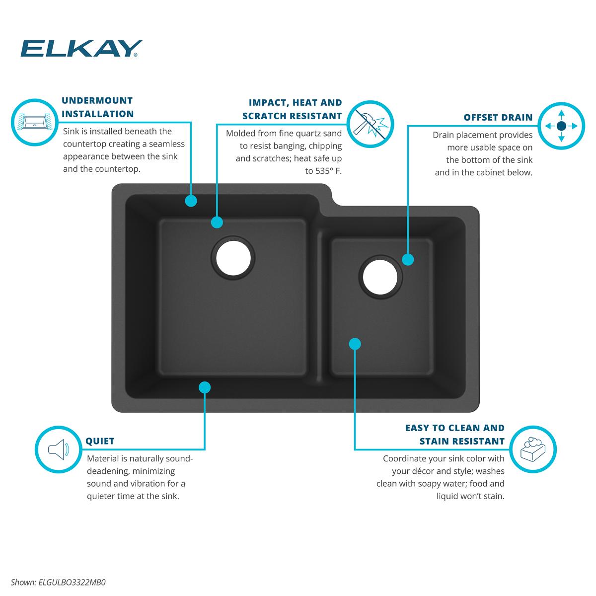 Elkay ELGULBO3322MB
