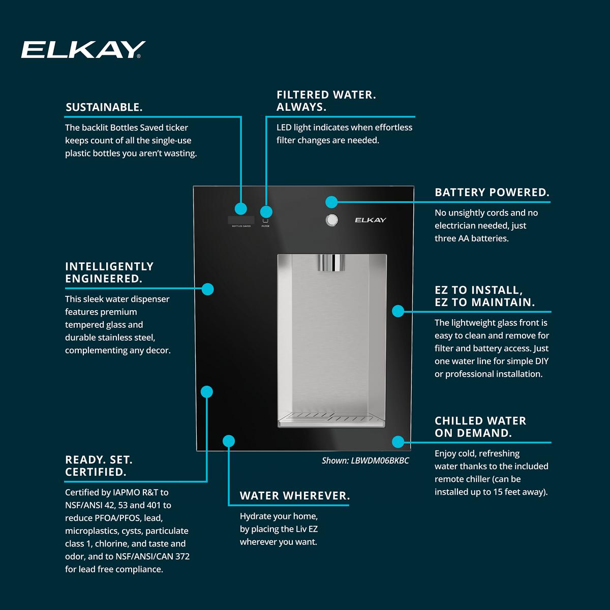 Elkay LBWDM06BKBC