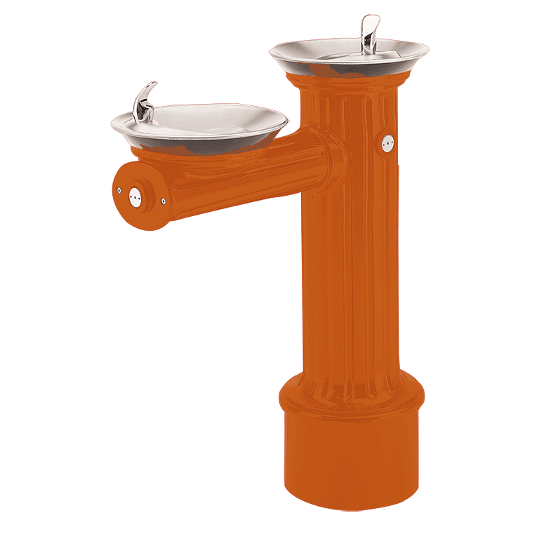 Haws 3511 | Vandal-Resistant Antique Pedestal Fountain | 0.45 GPM