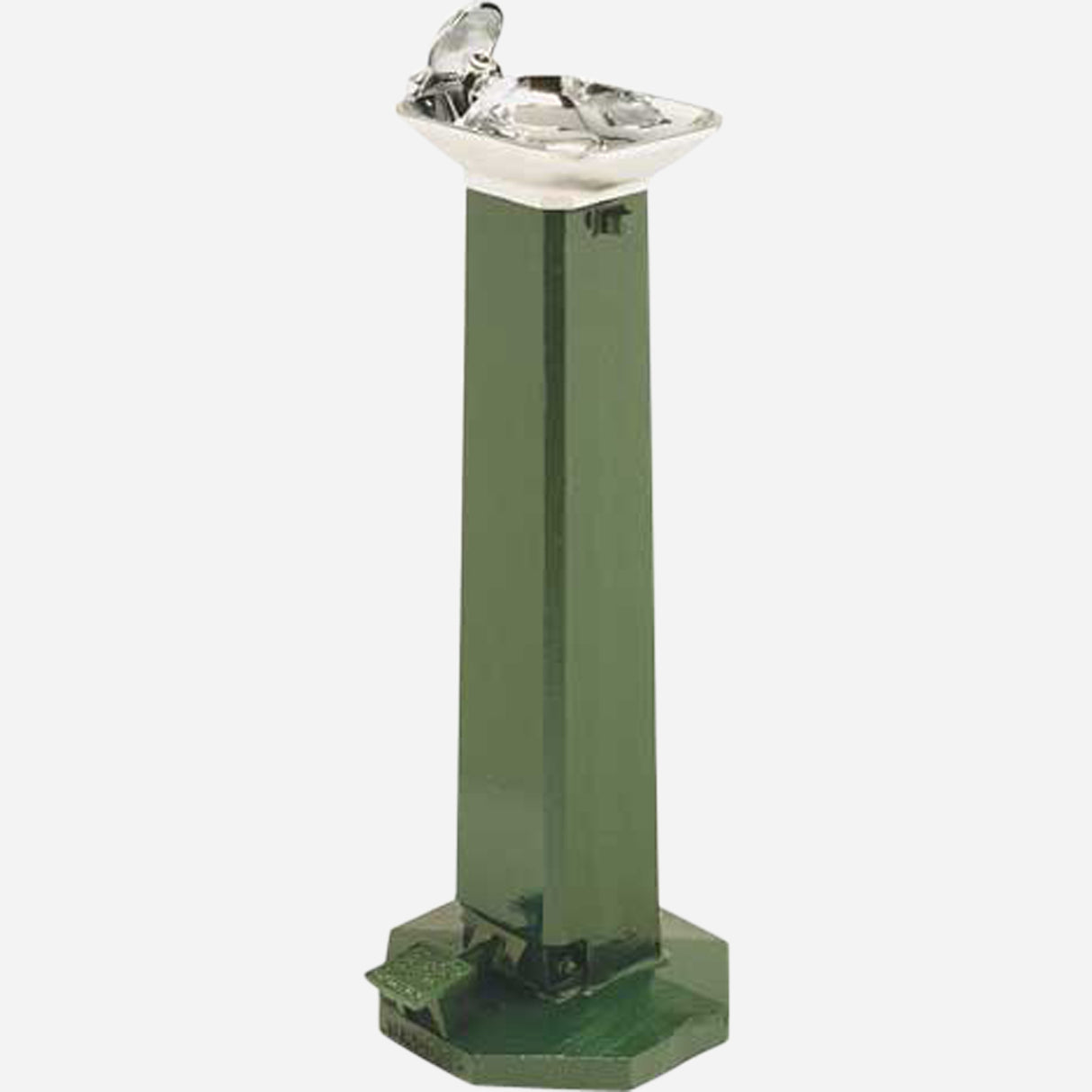 Murdock M-34 | Retro Rectangular Bowl Drinking Fountain with Foot Pedal Operation