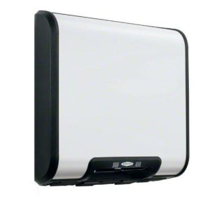Bobrick B-7120 ***No Longer Available | See Our Recommended Replacement Below*** | TrimDry Hand Dryer, Surface-Mounted, 115V, White Stainless Steel