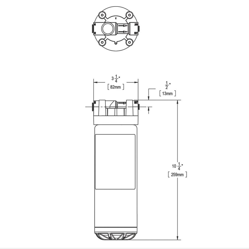 Elkay 51300C | WaterSentry Plus Filter Replacement for Bottle Fillers -