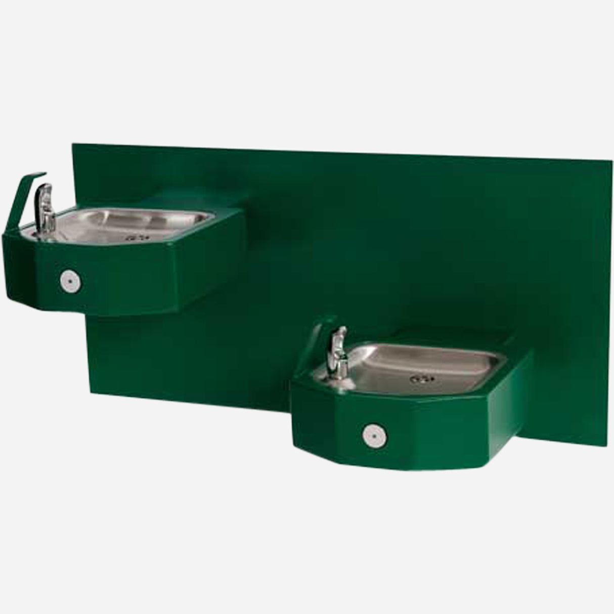 Murdock GSD75-BP6 | Bi-Level Wall-Mounted Drinking Fountain with Vandal-Resistant Design