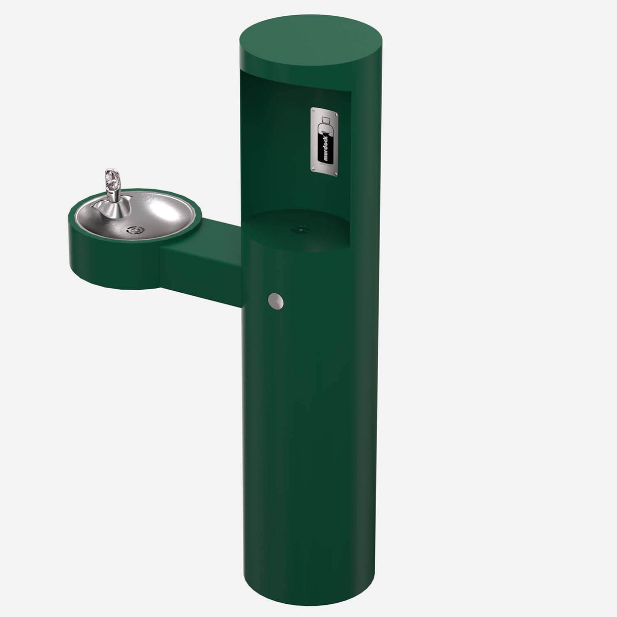 Murdock GYM74 | Pedestal Outdoor Bottle Filler with Barrier-Free Drinking Fountain