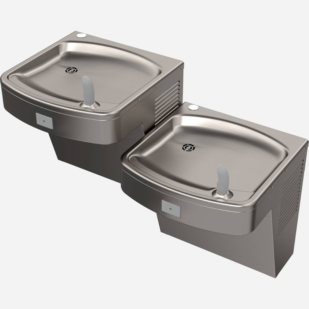 Murdock A172.8-UG | Wall-Mount Bi-Level Water Cooler with In-Unit Refrigeration