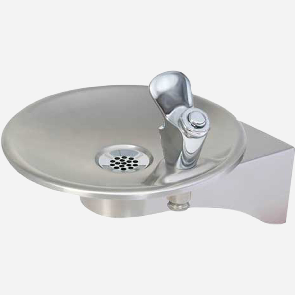 Murdock GWB24 Series Wall-Mounted Outdoor Drinking Fountain with Vandal Resistant Design