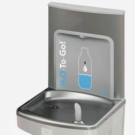 Murdock BF12R Series Retrofit Deck Mount Bottle Filler with Sensor Activation for Indoor Use