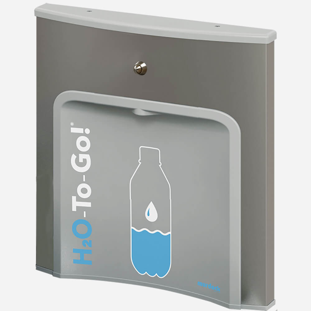 Murdock A191.8-BF12 Series Wall-Mounted Drinking Fountain with Wide Basin & Bottle Filler