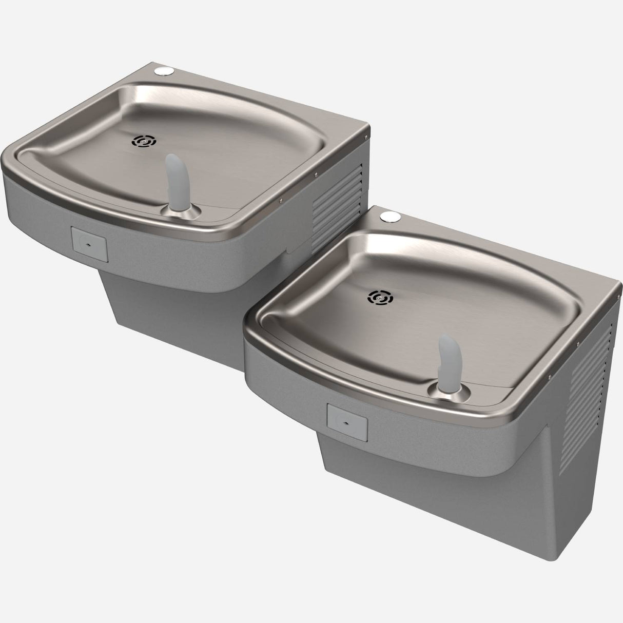 Murdock A172-UG | Wall-Mounted Universal Bi-Level Drinking Fountain with Maintenance Design