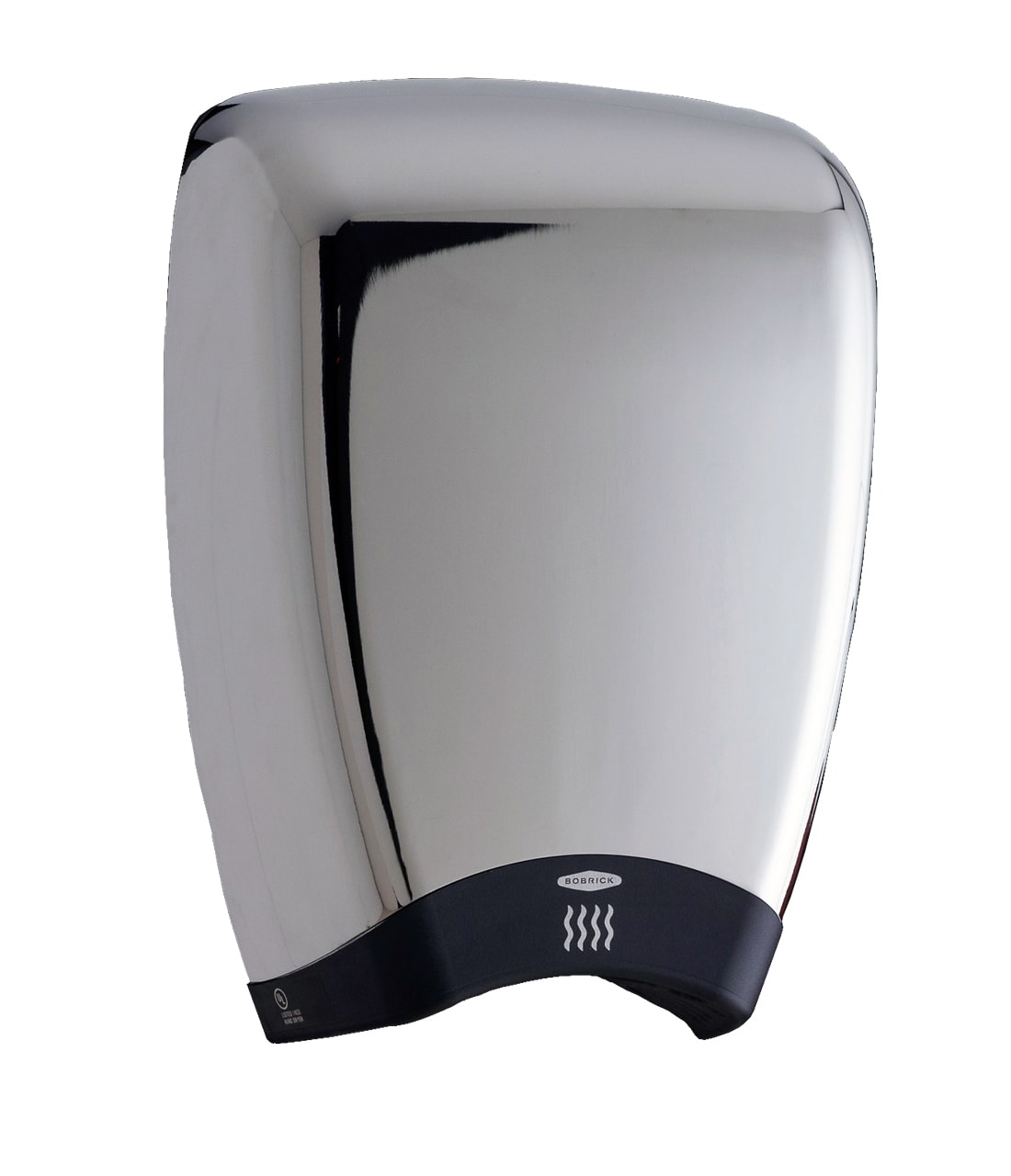 Bobrick B-7188 | QuietDry Hand Dryer,  Surface-Mounted, 115V, Chrome (select the alternative AirDRI CompactDRI below)