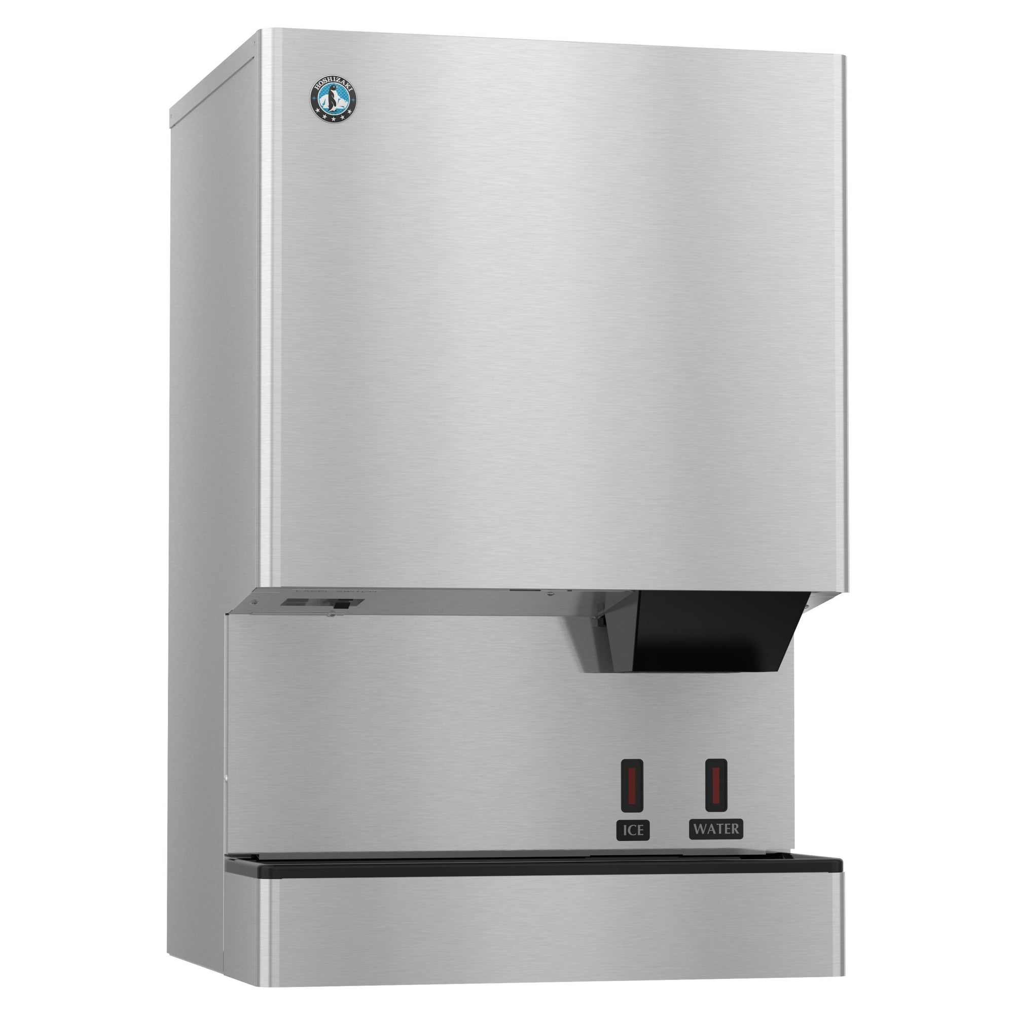 Hoshizaki DCM-500BWH-OS | OptiServe Hands Free Cubelet Ice and Water Dispenser, Water-cooled, 40 lbs capacity