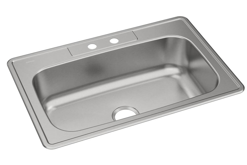 Elkay DSE13322 | Dayton Single Bowl Drop-in Sink | 33" x 22"