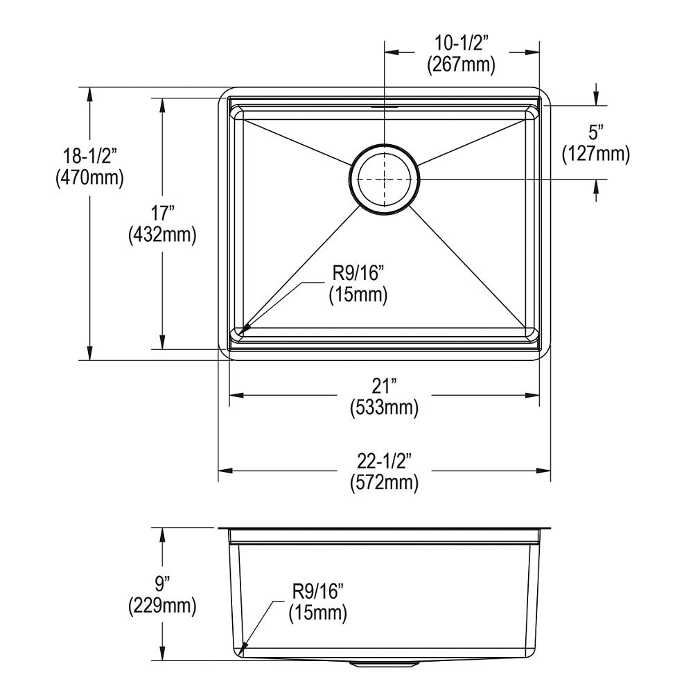 Elkay ECTRU21169W