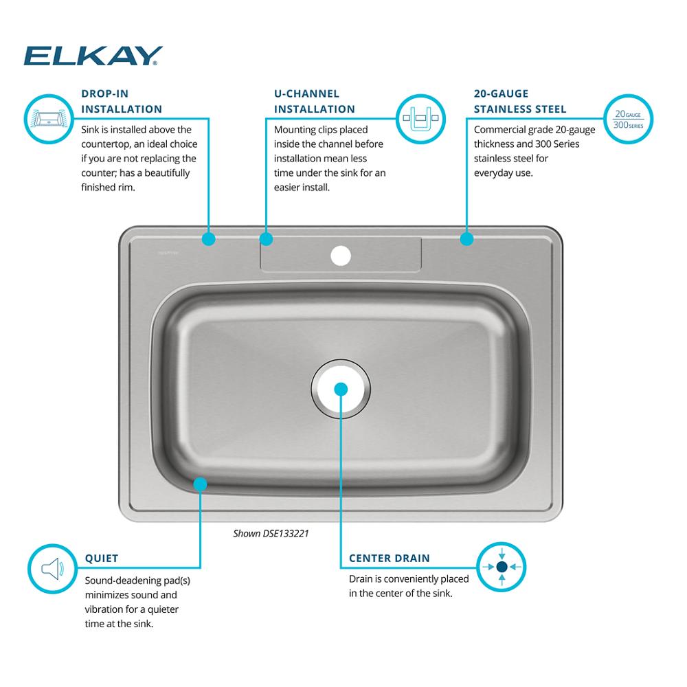 Elkay DSE13322