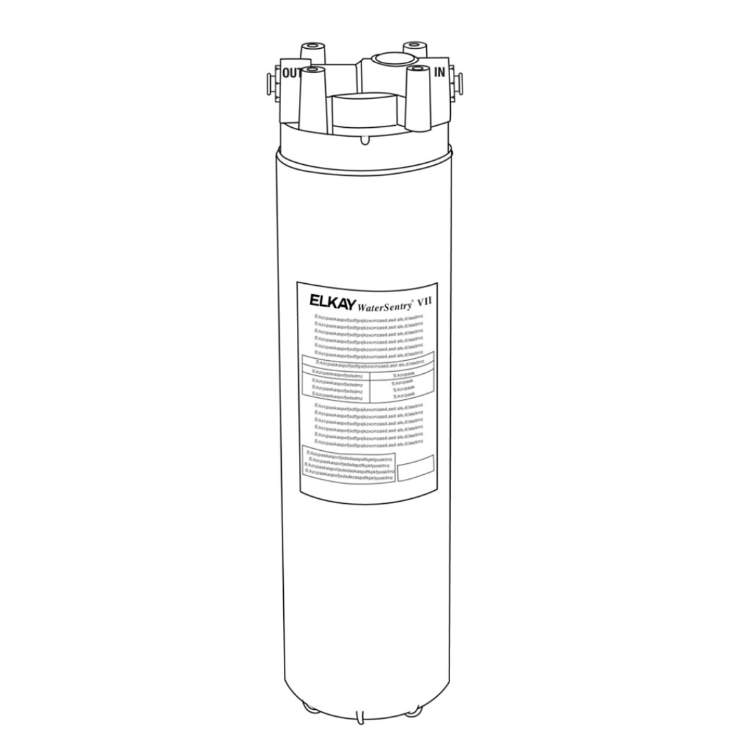 Elkay EWF172 | WaterSentry® VII Filter Kit | 1500-gallon capacity, For use with Filterless units - BottleFillingStations.com