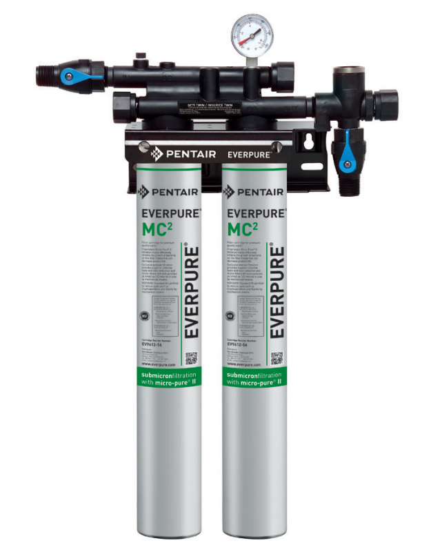 Everpure EV927502 | QC7I Twin-MC2 Filtration System